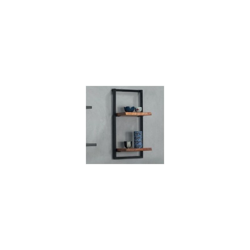 Étagère murale industrielle teck 30cm Casita ULVAETAMUR 200