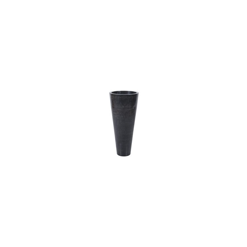Vasque totem en marbre noir Ø40cm PA22-FP BLACK