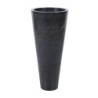 Vasque totem en marbre noir Ø40cm PA22-FP BLACK