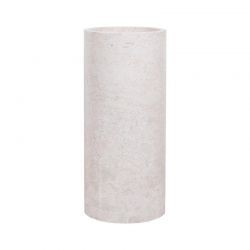 Vasque totem design en marbre crème Ø40cm PSL-P CREAM