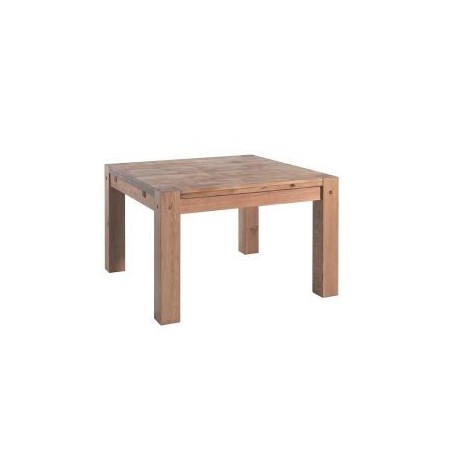 Table carrée extensible en chêne 140cm Lodge LODTACA 140