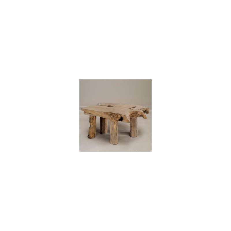 Table basse racine de teck 90cm Farmer Casita