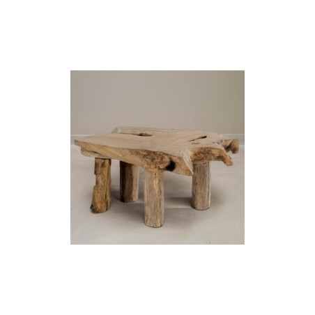 Table basse racine de teck 90cm Farmer Casita