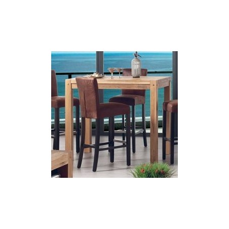 Mange debout bois de chêne 120cm pour 4 à 6 personnes Lodge