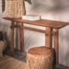 Console d'entrée en teck massif recyclé 140 cm d-bodhi ARTISAN