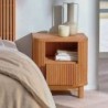 Chevet de lit arrondi en chêne 50cm WINTON Casita