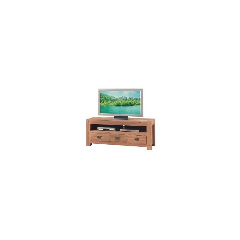 Meuble TV chêne 150cm Lodge Casita LODTV2