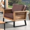 Fauteuil teck massif Dunmore Casita DUNCOUF1GOBHAV