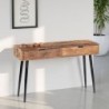 Console industrielle bois recyclé MELISSA 120cm