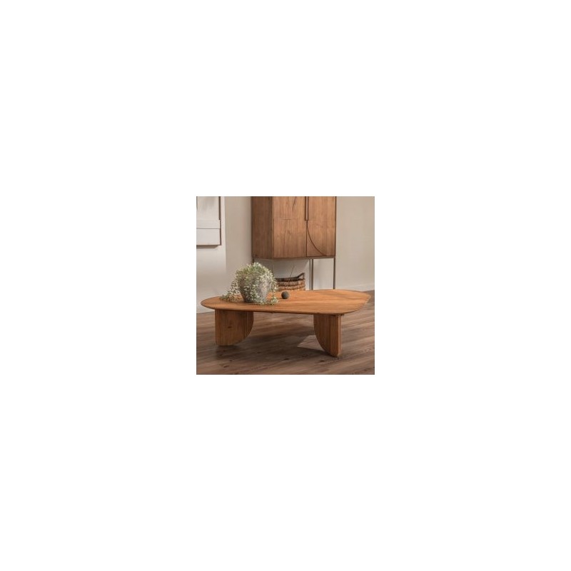 Table basse triangulaire en teck massif recyclé 120cm ACE d-bodhi