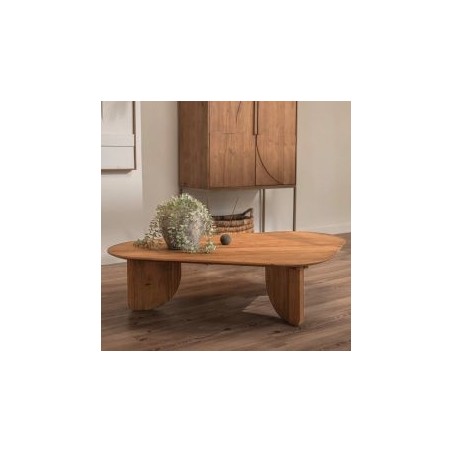 Table basse triangulaire en teck massif recyclé 120cm ACE d-bodhi