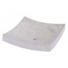 Vasque à poser carrée en marbre crème 40cm SZB-D CREAM