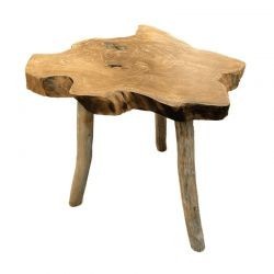Sellette racine de teck 4 pieds h45cm Casita FARSEL 110