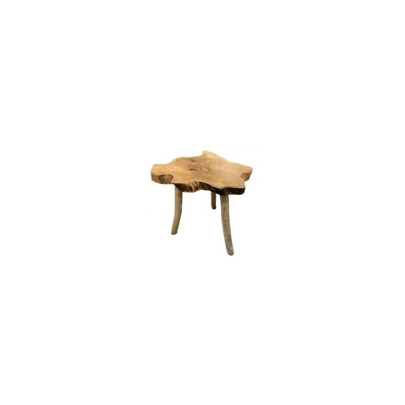 Sellette racine de teck 4 pieds h45cm Casita FARSEL 110