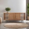 Buffet arrondi en teck recyclé 160cm d-bodhi COCO 2 portes