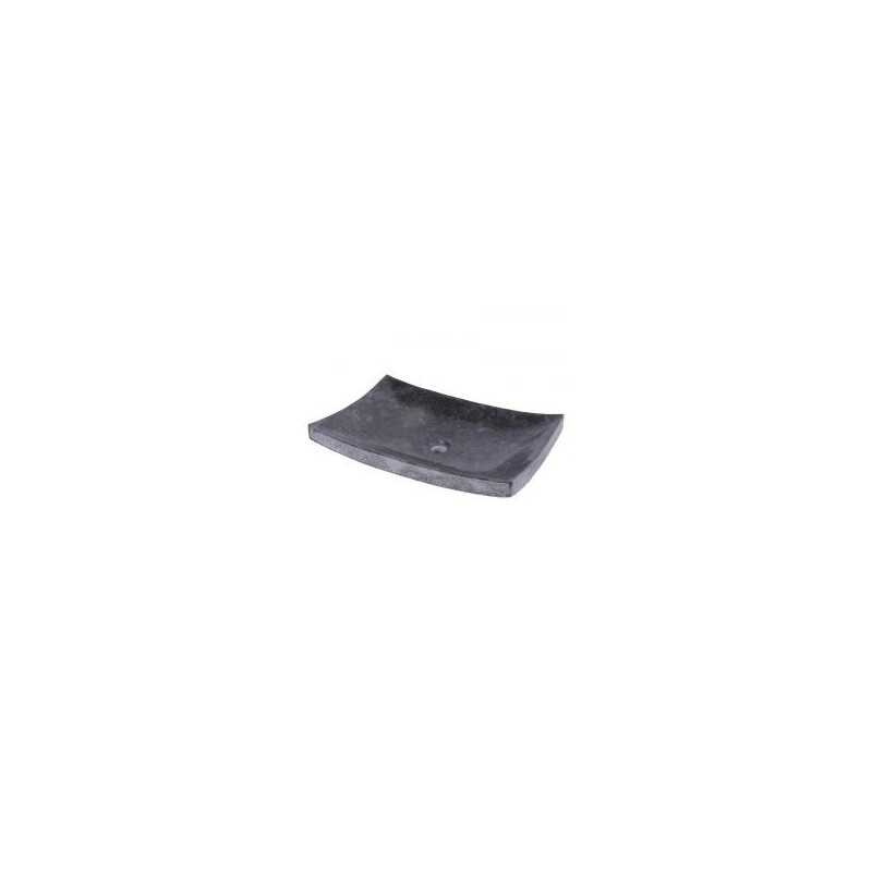 Vasque à poser rectangulaire en marbre gris 60cm RZB-D GREY