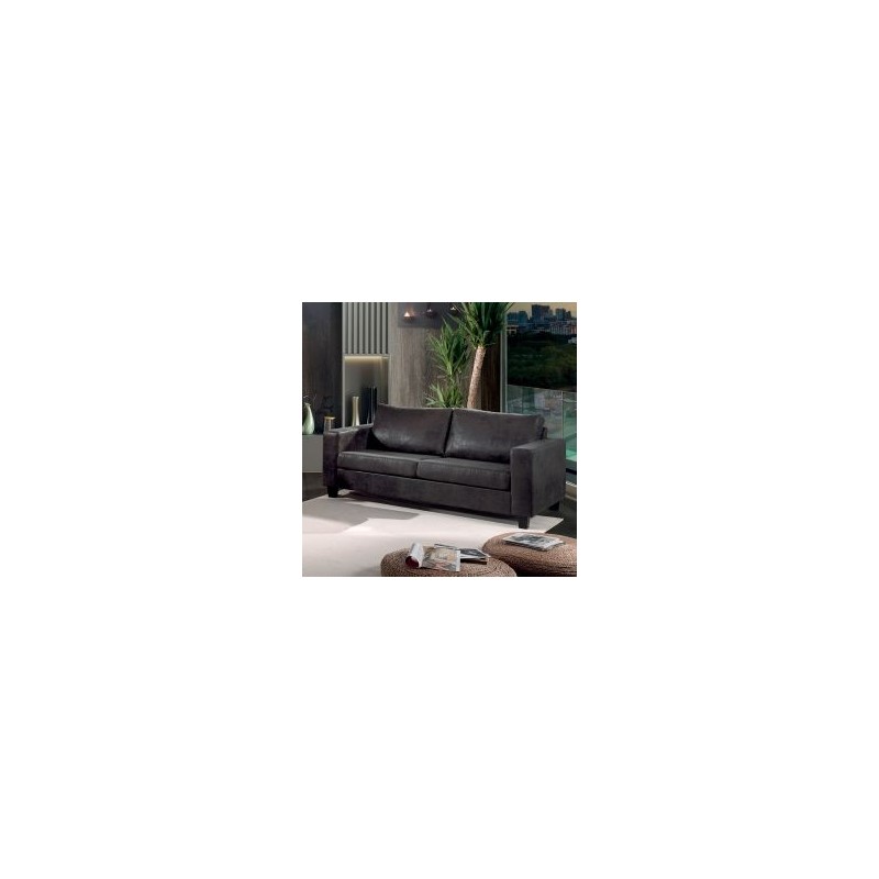 Canapé 3 places tissu gris Thomson Casita THOMF3GOBGRI