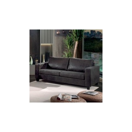 Canapé 3 places tissu gris Thomson Casita THOMF3GOBGRI
