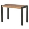 Mange-debout chêne et métal 120cm Catane Casita CATATAMD 120