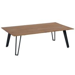 Table basse rectangulaire teck 125cm Moluca Casita