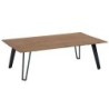 Table basse rectangulaire teck 125cm Moluca Casita