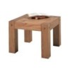 Table basse chêne carrée 60cm Lodge Casita