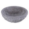 Vasque ronde à poser en marbre gris Ø40cm KC-M GREY