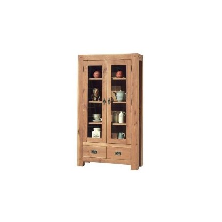 Vitrine chêne massif 100cm Lodge Casita LODVIT2