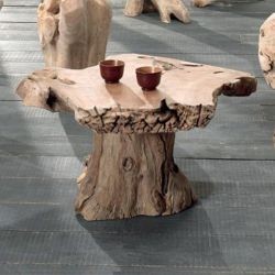 Table basse racine de teck 70cm Farmer Casita