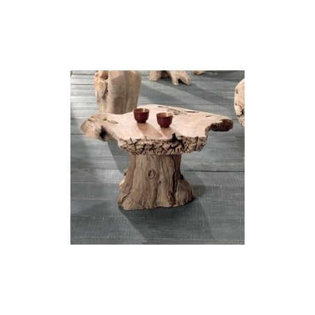 Table basse racine de teck 70cm Farmer Casita