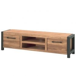 Meuble TV chêne et métal 150cm Catane Casita CATATV 150