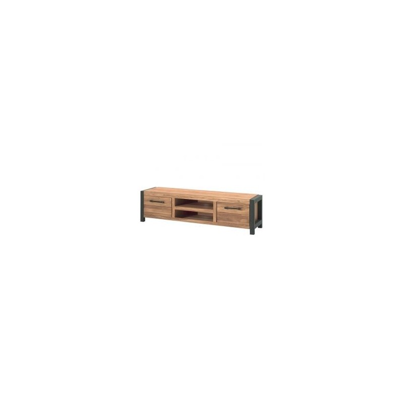 Meuble TV chêne et métal 150cm Catane Casita CATATV 150