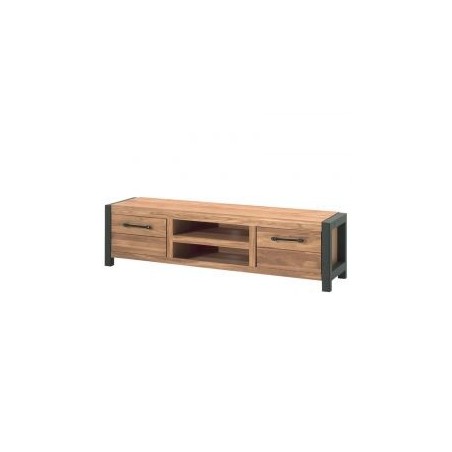 Meuble TV chêne et métal 150cm Catane Casita CATATV 150