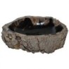 Vasque à poser pierre bois fossilisé BAIN 40 à 59 cm