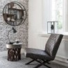 Etagère murale ronde bois recyclé 100cm dbodhi TUAREG