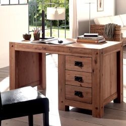 Bureau chêne 130cm Lodge Casita LODBUR1