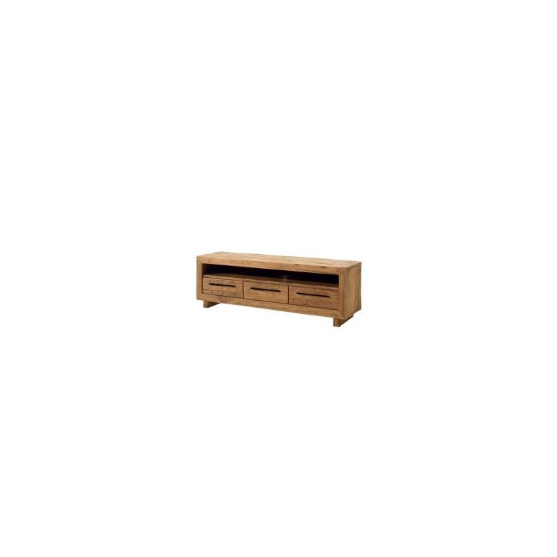 Meuble TV teck massif 160cm Oregon Casita