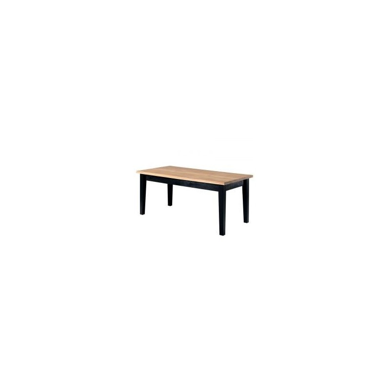Table chêne huilé et pin noir 150cm Ashton Casita ASHTA 150
