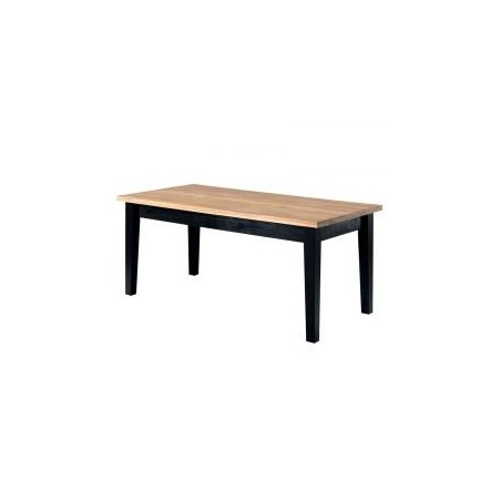 Table chêne huilé et pin noir 150cm Ashton Casita ASHTA 150