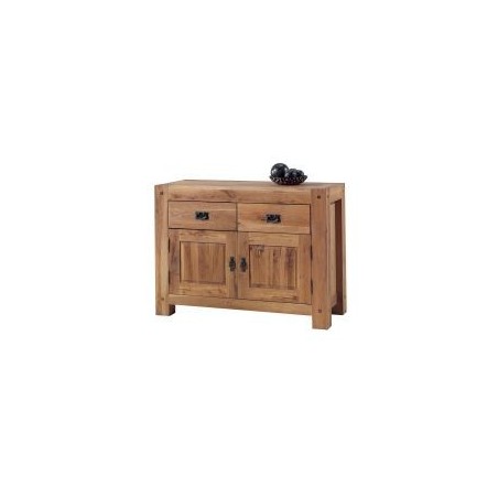 Buffet 2 portes chêne massif 120cm Lodge Casita