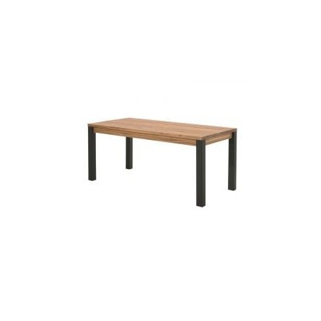 Table industrielle chêne et métal 180cm Catane Casita CATATA 180