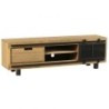Meuble TV industriel pin massif brossé 180cm LOFT Casita LOFTV 180V