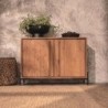 Buffet bas 2 portes teck massif recyclé 101cm d-bodhi OUTLINE