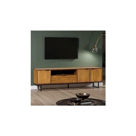Meuble TV teck massif recyclé 195cm BAHIA Casita BAHTV 203