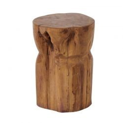 Tabouret en racine de teck 30cm Farmer Casita FARTABOU60