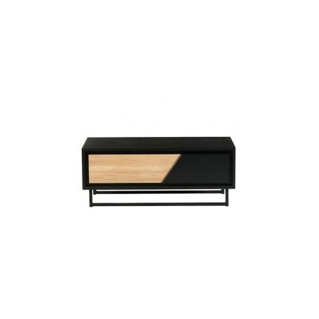 Table basse 1 tiroir en chêne et pin 100cm Casita TRATABA 100