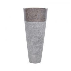 Vasque totem en marbre gris Ø40cm PA22-G GREY