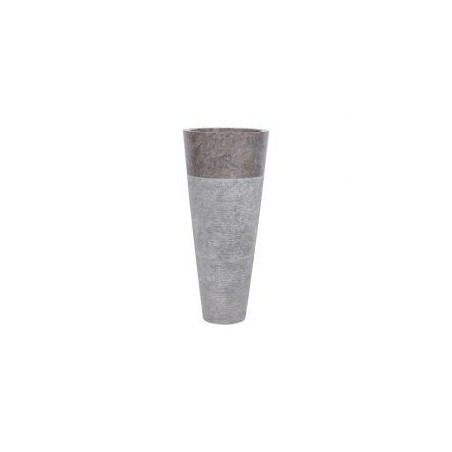 Vasque totem en marbre gris Ø40cm PA22-G GREY