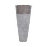 Vasque totem en marbre gris Ø40cm PA22-G GREY