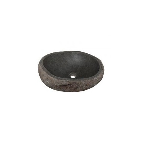 Vasque à poser salle de bain pierre naturelle BAIN 40 à 49 cm